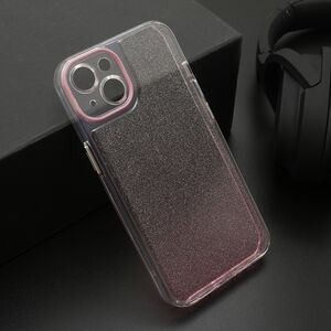 Maska / futrola OMBRE GLITTER za iPhone 13 (6.1) roze (MS).