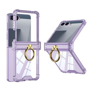 Maska / futrola RING LINES II za Samsung F751B Galaxy Z Flip 7 5G ljubicasta (GKK case) (MS).