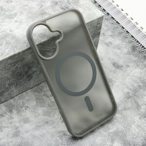 Maska / futrola SILKY MagSafe mat za iPhone 17 siva (MS).