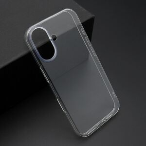 Silikonska maska / futrola ultra tanka PROTECT silikon za iPhone 16 (6.1) providna (bela) (MS).