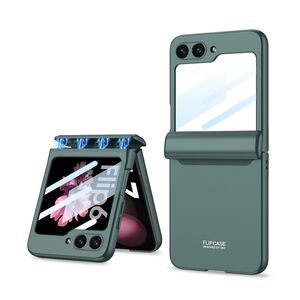 Maska / futrola SMOOTH LINE za Samsung F741B/F761B Galaxy Z Flip 6 5G/Z Flip 7 FE 5G tamno zelena (GKK case) (MS).