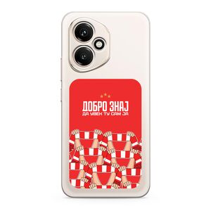 Maska / futrola ultra tanka print providna za Huawei Honor 400 ZF001 (MS).