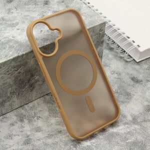 Maska / futrola SILKY MagSafe mat za iPhone 17 zlatna (MS).