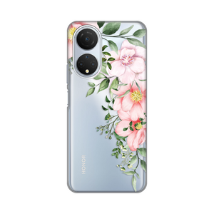 Silikonska maska / futrola print ultra tanka za Huawei Honor X7 Gentle Rose Pattern.