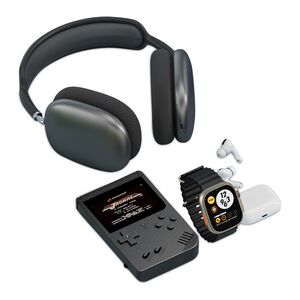KARLER BASS K13-Combo set (smart watch, konzola, TWS / AirPods Max Bluetooth slusalice ) crna (MS).