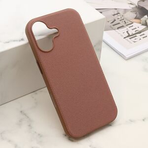 Maska / futrola WOVEN MagSafe za iPhone 17 braon (MS).
