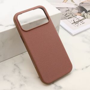 Maska / futrola WOVEN MagSafe za iPhone 17 Pro Max (6.9) braon (MS).