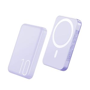 Back Up Baterija MagSafe REMAX Usion RPP-65 PD20W + wireless 15W 10000mAh ljubicasti (MS).