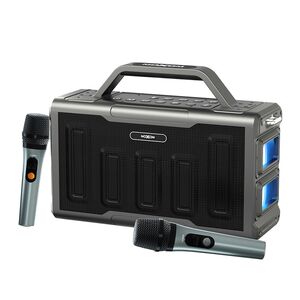 Zvucnik bluetooth Moxom 120W MX-SK89 sa dva mikrofona crni (MS).