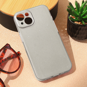 Maska / futrola Sparkle Dust za iPhone 15 6.1 srebrna.