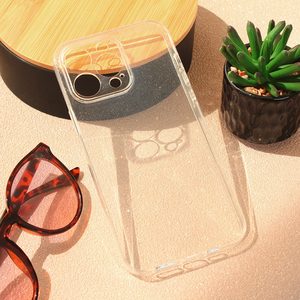 Maska / futrola Sparkle Dust za iPhone 15 Pro Max 6.7 providna.