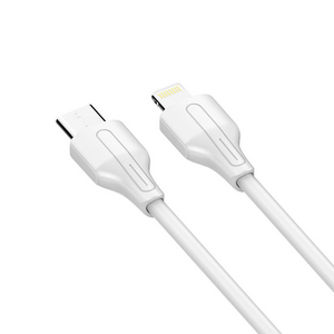 Data kabl LDNIO LC121-I 30W QC Type C na iPhone lightning 1m beli.