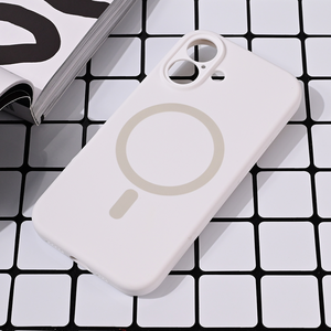 Maska / futrola Magsafe Pure color za iPhone 16 6.1 bela.