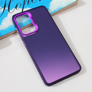 Maska / futrola providna za Samsung A525 Galaxy A52 4G/A526 Galaxy A52 5G/A528B Galaxy A52s 5G ljubicasta.