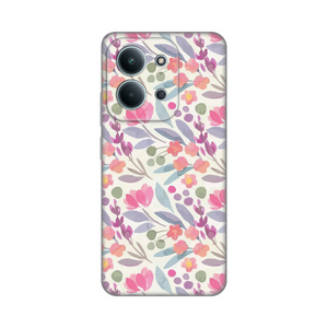 Silikonska maska / futrola print za Xiaomi Redmi 15C 4G Watercolor Flowers.