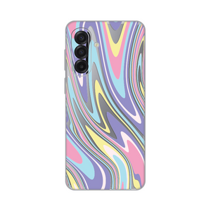 Silikonska maska / futrola print ultra tanka za Samsung A175 Galaxy A17 Liquid Dream.
