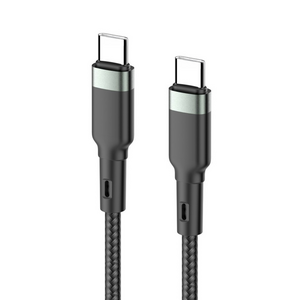 Data kabl KONFULON DC94, 60W, Type C na Type C crni 1m.