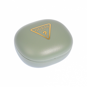 Bluetooth slusalice Guess TWS flet Triangle Logo Electroplated zelene (GUTWST7FCETN).