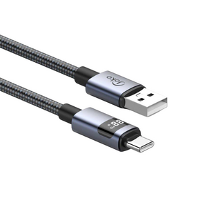 Data kabl KONFULON DL94, LCD displej Display, USB na Type C 1m.