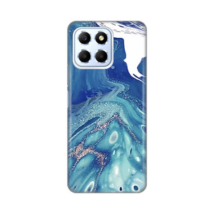 Silikonska maska / futrola print za Huawei Honor X6 Blue Marble.