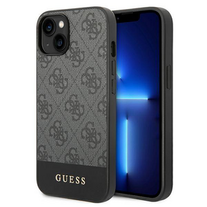 Maska / futrola Guess Hc PC/TPU 4G Bottom Stripe za iPhone 14 Plus siva (GUHCP14MG4GLGR).