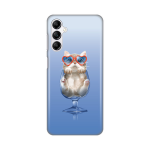 Silikonska maska / futrola print za Samsung A146B Galaxy A14 4/5G Funny Cat.