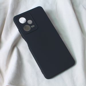 Maska / futrola Teracell Soft Velvet za Xiaomi Redmi Note 12 Pro 5G (EU) crna.