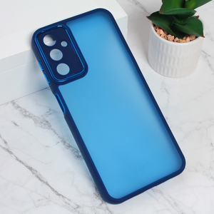 Maska / futrola Shining Camera za Samsung A145R/A146B Galaxy A14 4G/5G plava.
