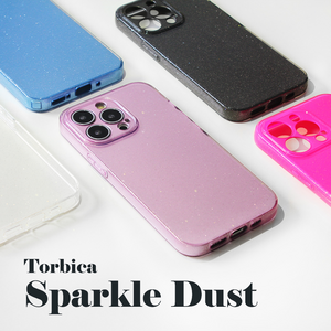 Maska / futrola Sparkle Dust za Huawei Honor X8a ljubicasta.