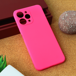 Silikonska maska / futrola Teracell Giulietta za Xiaomi Redmi 12 mat pink.