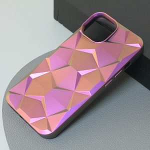 Maska / futrola Shiny Diamond za iPhone 14 ljubicasta.