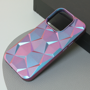 Maska / futrola Shiny Diamond za iPhone 14 Pro plava.
