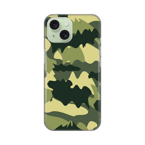 Silikonska maska / futrola print ultra tanka za iPhone 15 Army.