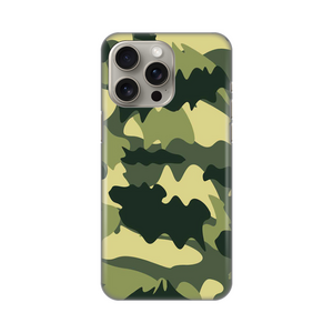 Silikonska maska / futrola print ultra tanka za iPhone 15 Pro Max 6.7 Army.