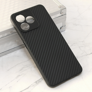 Maska / futrola Carbon fiber za Realme C51 crna.