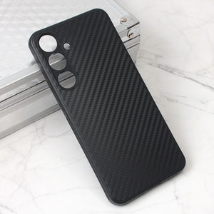 Maska / futrola Carbon fiber za Samsung S926B Galaxy S24 Plus crna.