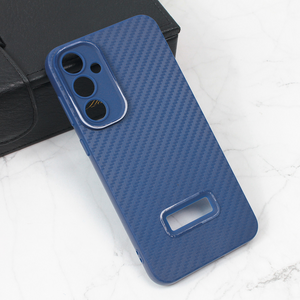 Maska / futrola Carbon Stripe za Samsung S711 Galaxy S23 FE plava.