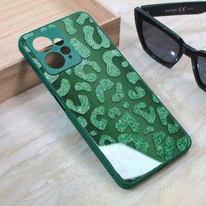 Maska / futrola Shiny glass za Xiaomi Redmi Note 12 4G (EU) zelena.