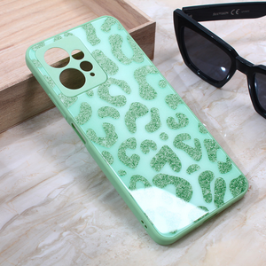 Maska / futrola Shiny glass za Xiaomi Redmi Note 12 4G (EU) svetlo zelena.
