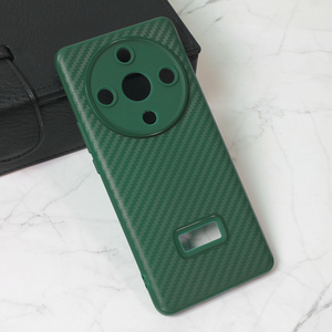 Maska / futrola Carbon Stripe za Huawei Honor Magic 6 lite zelena.