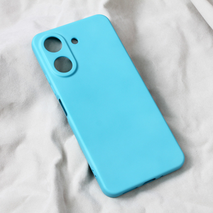 Maska / futrola Teracell Soft Velvet za Xiaomi Redmi 13C mint.