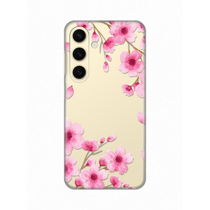 Silikonska maska / futrola print ultra tanka za Samsung S921B Galaxy S24 Rose Flowers.