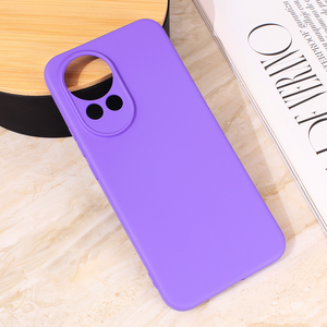 Silikonska maska / futrola Teracell Giulietta za Huawei Nova 12 mat ljubicasta.