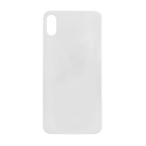 Poklopac za Iphone X beli sa vecom rupom za okular kamere (NO LOGO).
