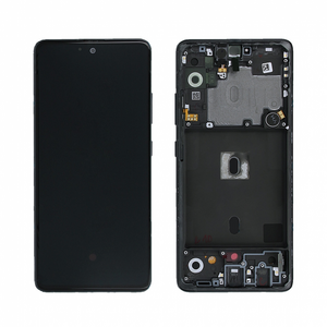 LCD displej za Samsung A516/Galaxy A51 5G 2020+touch screen crni+frame Service Pack original/GH82-23100A.