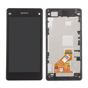 LCD displej za Sony Xperia Z1 compact/D5503+touch screen crni+frame crni.