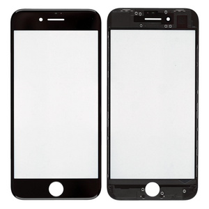 Staklo touchscreen-a+frame za Iphone 7 4,7 crno AAA.