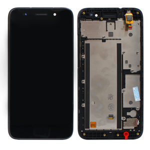 LCD displej za Huawei Y3 2017+touch screen crni+frame.