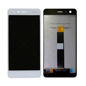 LCD displej za Nokia 2+touchscreen beli.