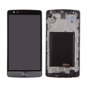 LCD displej za LG G3/D855+touch screen sivi+frame+vibro+zvucnik+hf konektor SPO - polovno.